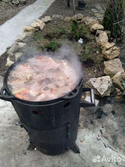 Печь под казан