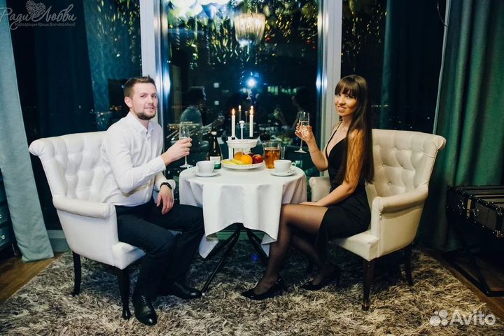 Романтическая ночь в Москва-Сити