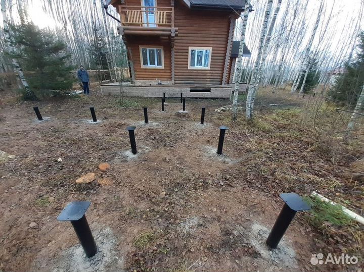 Фундамент под ключ. Винтовые сваи от производителя