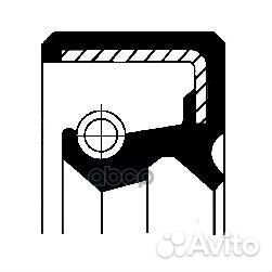 Сальник АКПП 19017582B Corteco