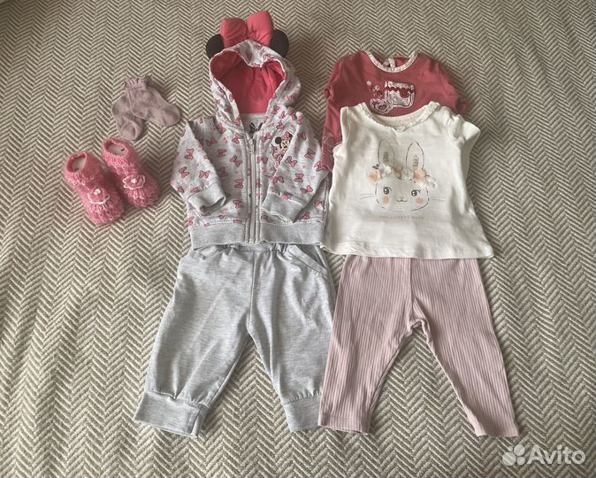Пакет вещей для девочки 62 68