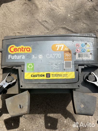 Акб Centra Ah 77