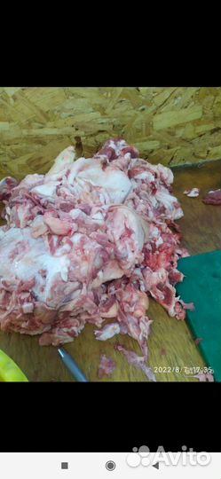 Мясные обрезки для собак