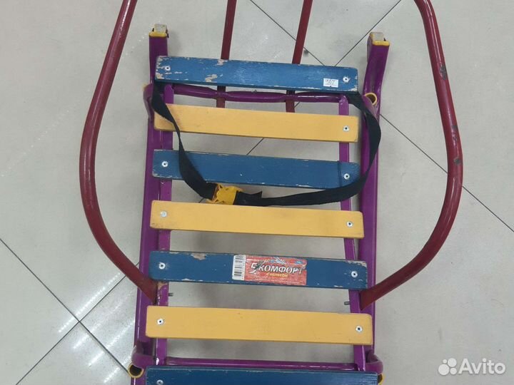 Детские санки с колесиками