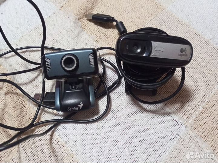 Веб-камера Genius и logitech