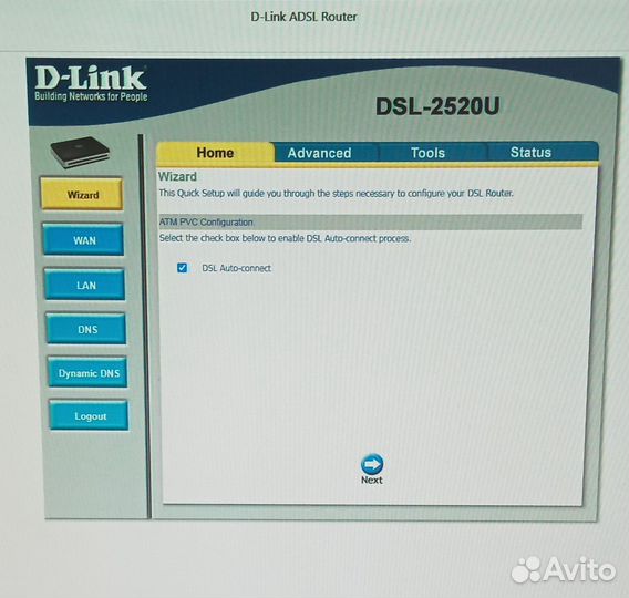 Модем adsl D-Link