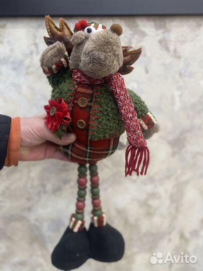 Интерьерная кукла Олень, высота 55 см