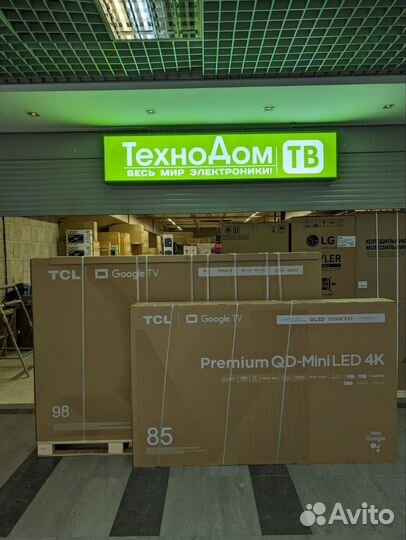 Телевизор TCL 98X955 новый официальная гарантия