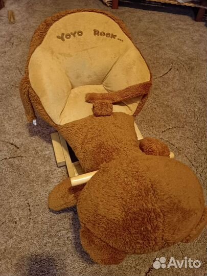 Детская качалка медведь