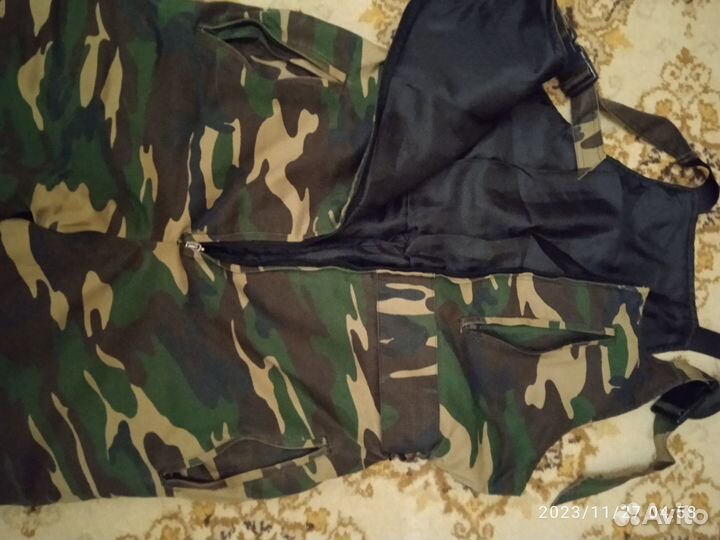 Мужской утепленный комбинезон