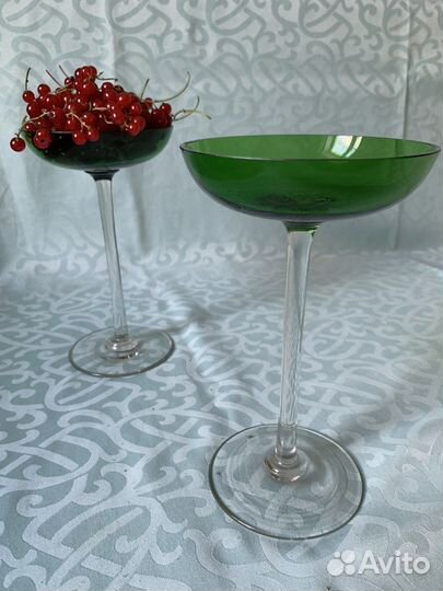 Ваза для фруктов на ножке СССР