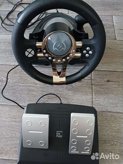 Игровой руль с педалями для Xbox и пк