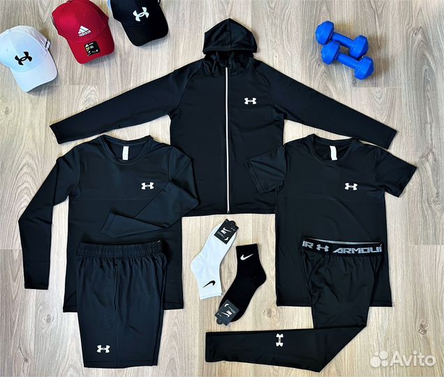 Рашгард Under Armour Black - 5/1, 2/162