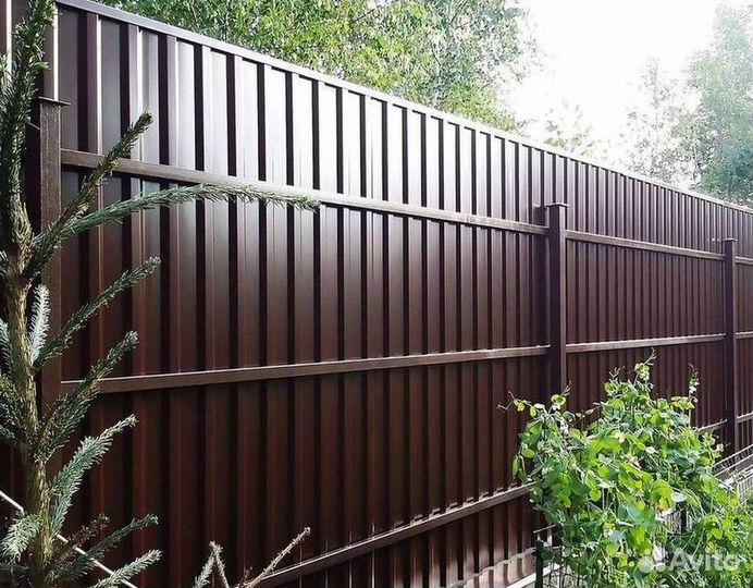 Профнастил (профлист) для забора