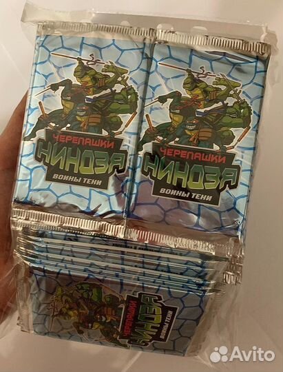 Новые Карточки Черепашки Ниндзя Воины Тени.Бустеры