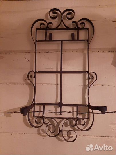 Рама для зеркала старинная железная