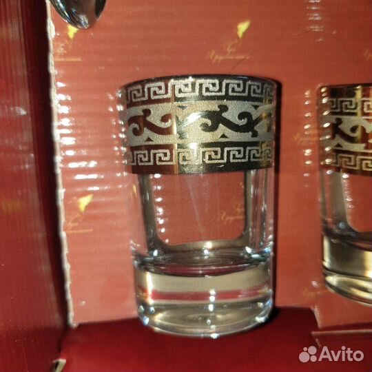 Набор бокалов и рюмок Гусь-Хрустальный