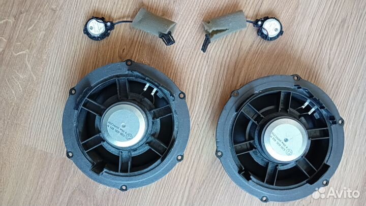 Комплект акустики skoda Octavia A5FL Шкода Октавия