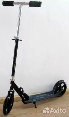 Самокат двухколесный Scooter PU-200,180. Новый