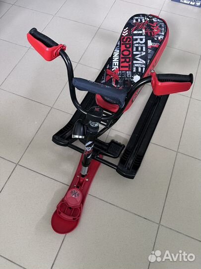 Снегокат детский новый большой