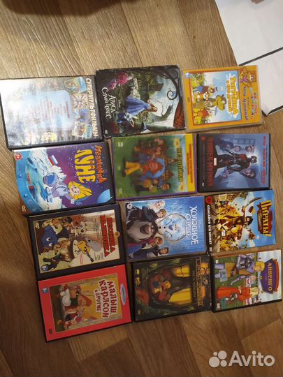 Dvd диски мультфильмы