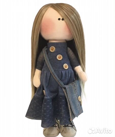 Текстильная интерьерная кукла Tilda