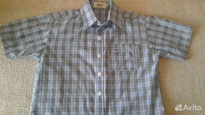 Рубашка на мальчика 5-6лет