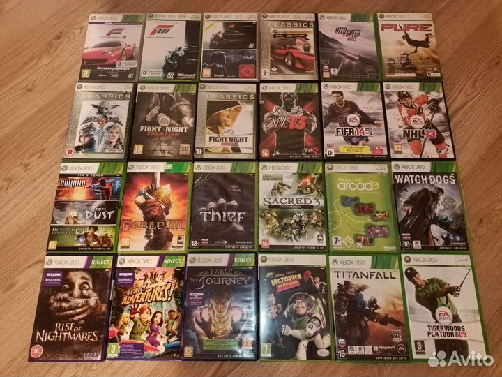 Игры Xbox 360, ONE обмен (почта)
