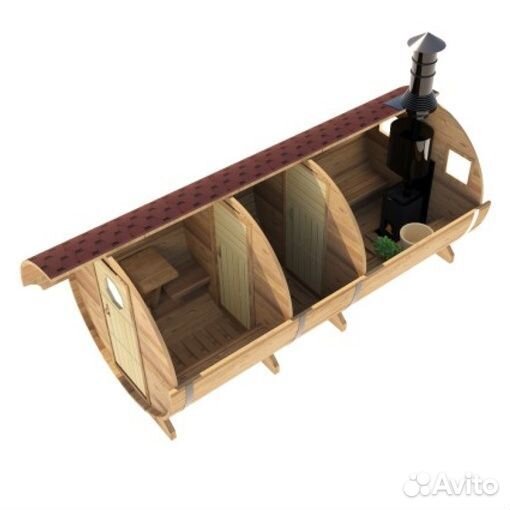 Бани бочки на заказ. Баня 