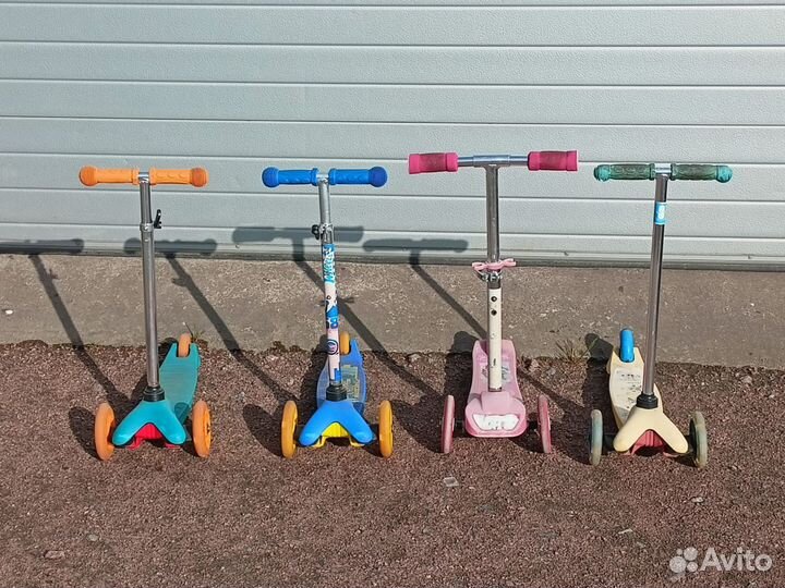 Самокаты детские трехколесные