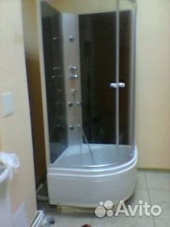 Водопровод- сборка душевые кабины