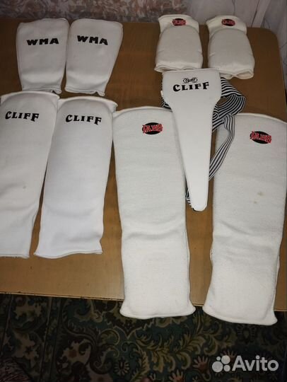 Защита голени для единоборств, накладки