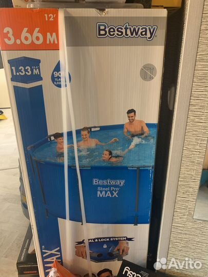 Продам бассейн каркасный