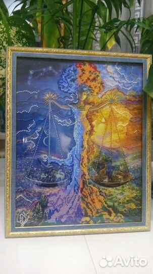 Картина из бисера