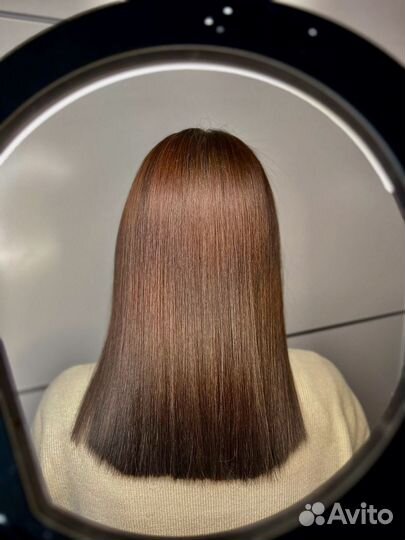 Модель кератиновое выпрямление волос, ботокс