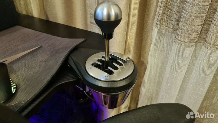 Игровой руль thrustmaster t300rs + коробка передач