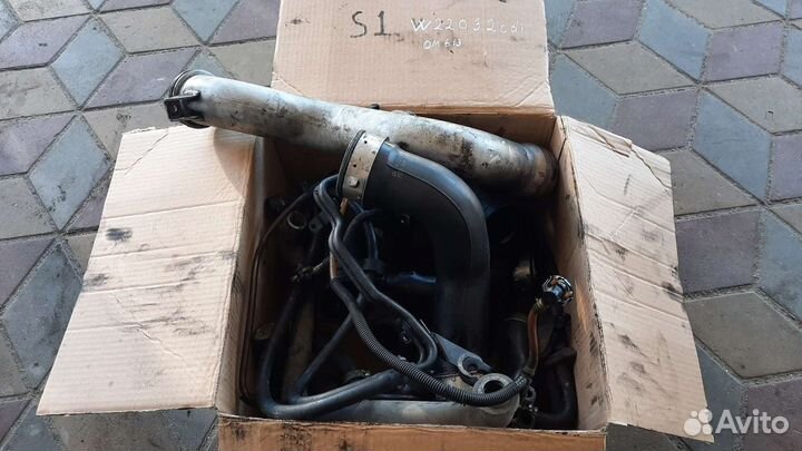 Патрубок mercedes w220 3.2 cdi