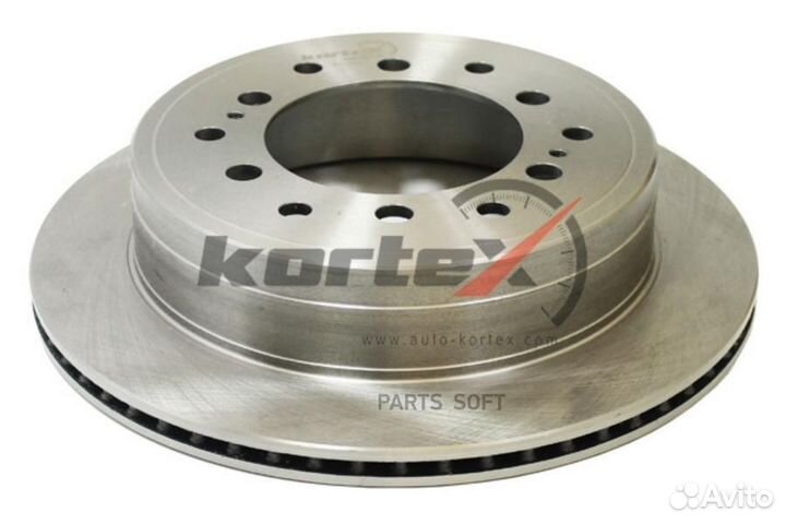 Kortex KD0268 Диск торм. зад.вент312x18mm 6 отв