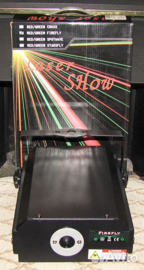 Лазер US N400 GR-140 LED светомузыка микрофон DMX