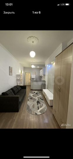 Квартира-студия, 25 м², 1/5 эт.