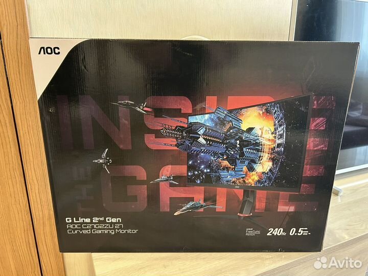 Монитор AOC 27 240Hz (новый)