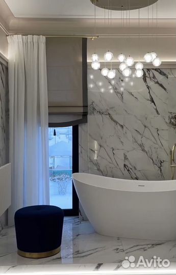 Пошив штор, покрывал, римские