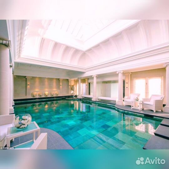 Замок-коттедж для свадьбы с бассейном посуточно