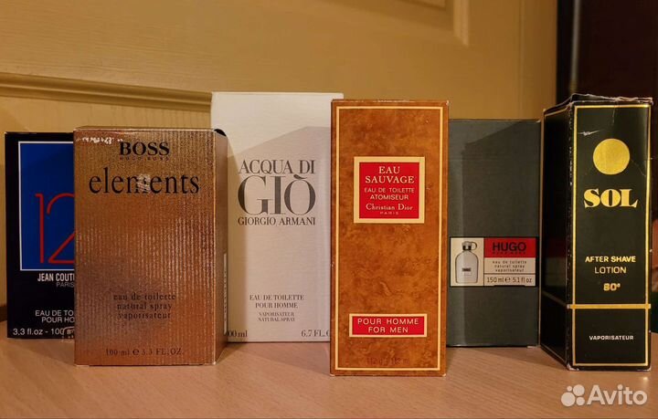 Мужская парфюмерия. Винтажи и не только