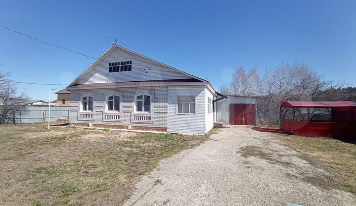 Коттедж 109 м² на участке 10 сот.