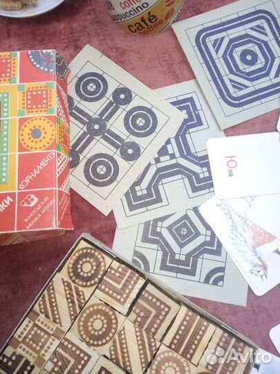 Игры ссср.кубики и азбука