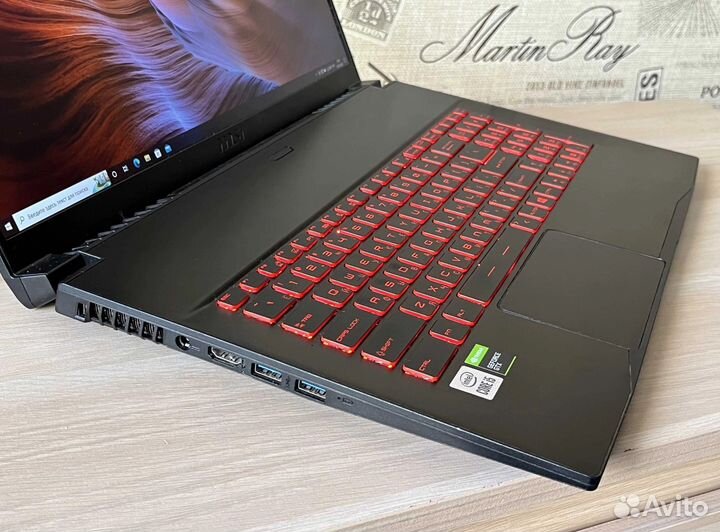 17.3 144Hz MSI в идеале i5-10500H, RTX 3050