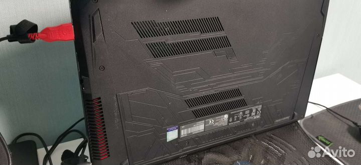 Ноутбук игровой asus fx553ve i5 7300, gtx1050