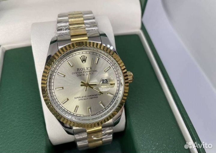 Мужские часы rolex date-just