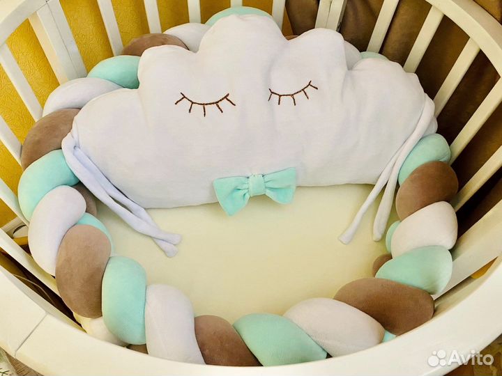 Бортик косичка